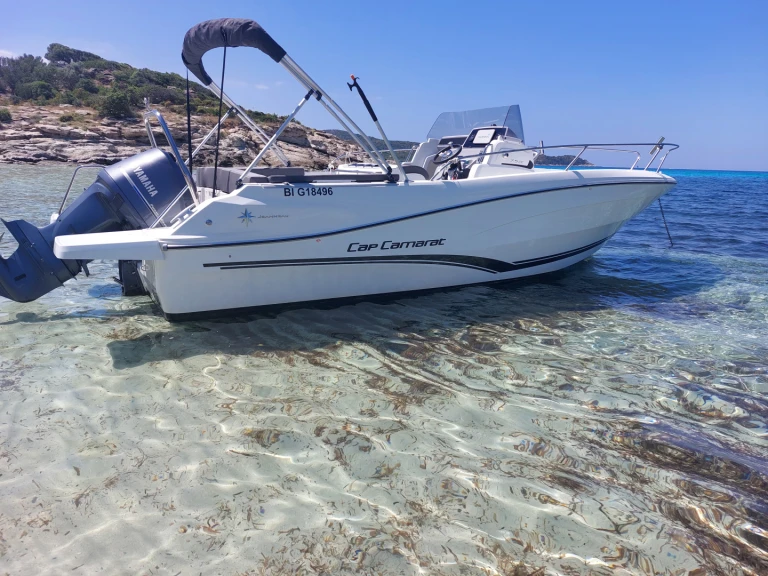 Verhuur Motorboot in Saint-Florent - Jeanneau Cap Camarat 7.5 Style