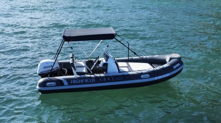 Huur RIB met of zonder schipper Highfield in Sitges