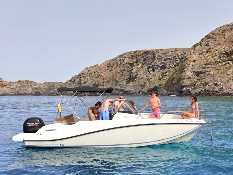 Jachthuur in Mahón - Quicksilver Activ 675 Open via SamBoat