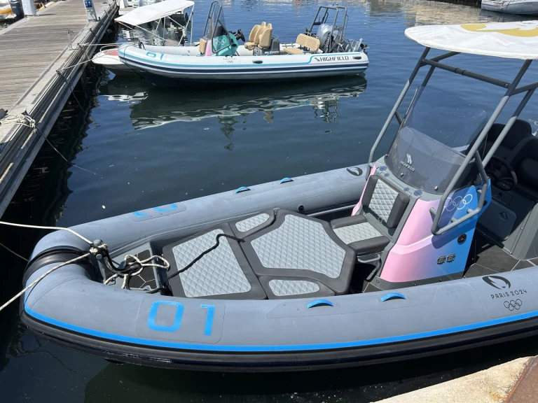 Verhuur RIB Highfield met vaarbewijs