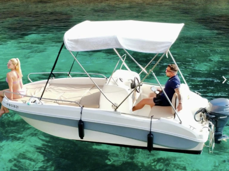 Huur een Quicksilver Activ 455 Open in Sant Antoni de Portmany