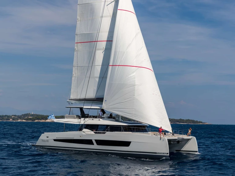 Fountaine Pajot Fountaine Pajot Thira 80 te huur van particulier of professional in Néa Péramos
