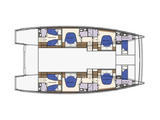 Verhuur Catamaran  met vaarbewijs