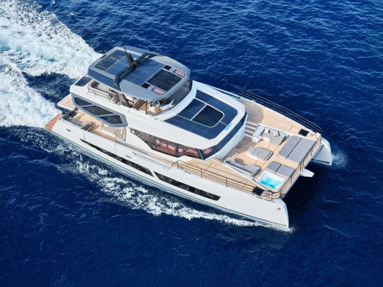 Bootverhuur Fountaine Pajot Fountaine Pajot Power 80 (5 cab) in Vouliagméni via SamBoat