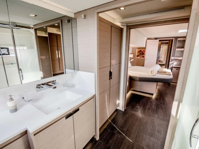 Huur een Fountaine Pajot Fountaine Pajot Samana 59 (5 cab) in Piraeus