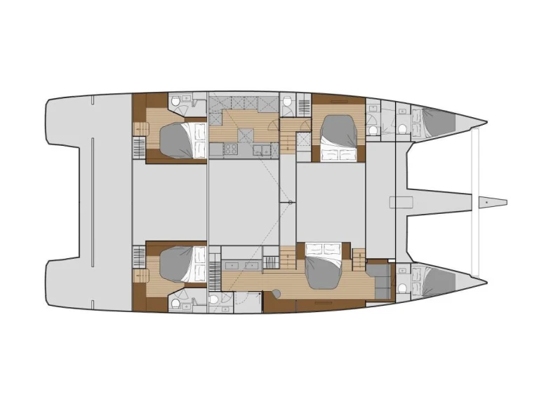 Huur Catamaran met of zonder schipper Fountaine Pajot in Kallithea