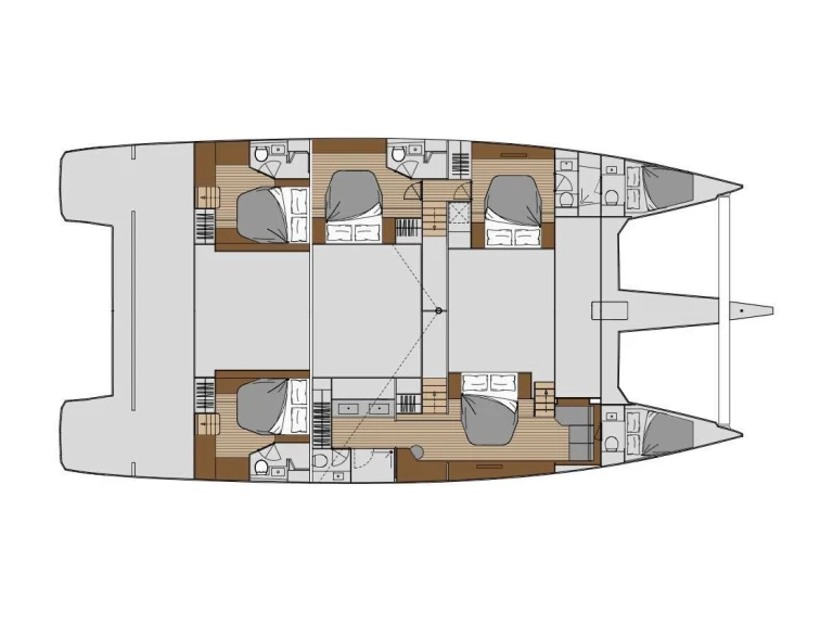 Huur een Fountaine Pajot Fountaine Pajot Alegria 67 (5 cab) in Néa Péramos