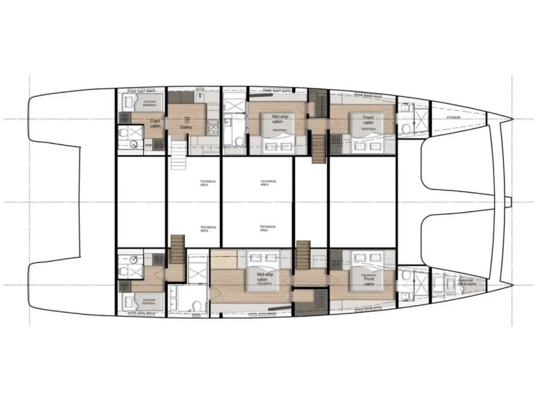 Huur een Sunreef Sunreef 80 (4 cab) in Kallithea