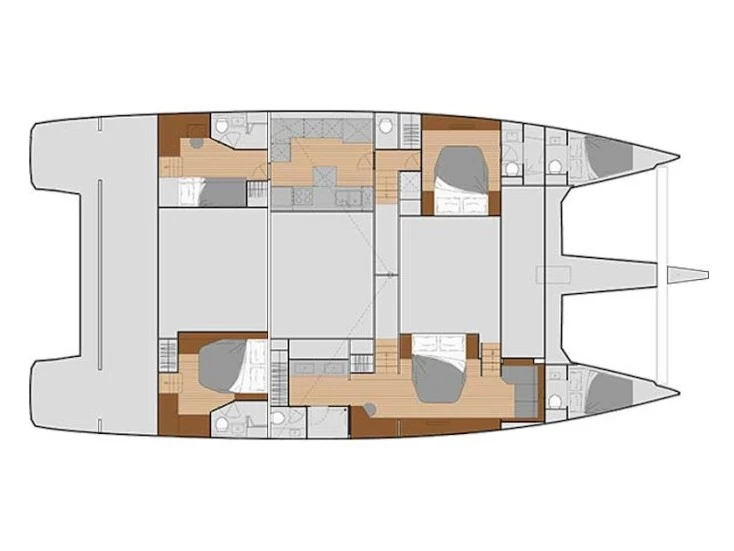 Huur Catamaran met of zonder schipper Fountaine Pajot in Néa Péramos
