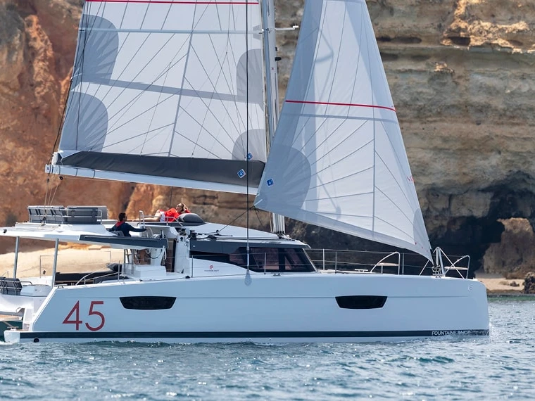Verhuur Catamaran in Bastimentos - Fountaine Pajot Elba 45