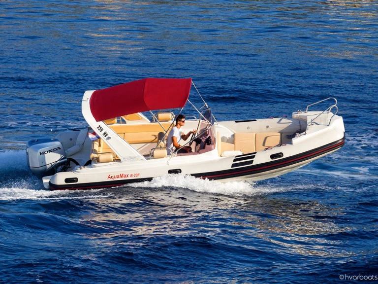 Verhuur RIB Barracuda Yachts met vaarbewijs