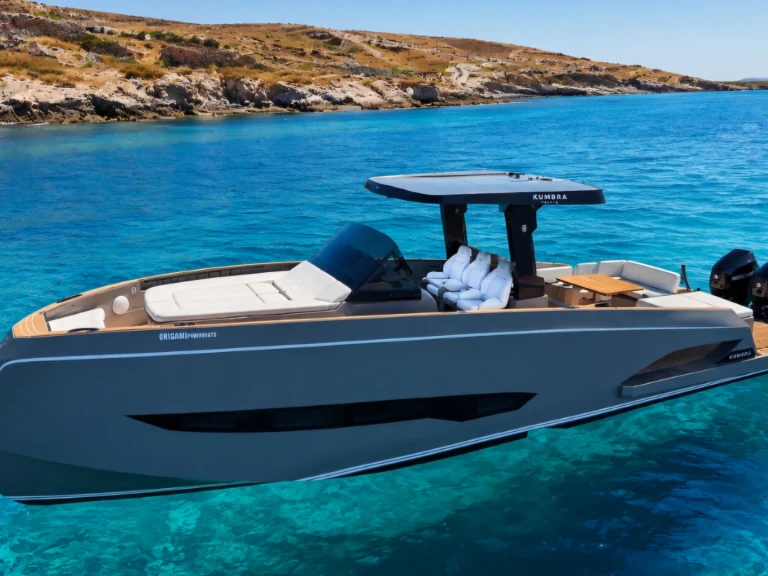 Bootverhuur Mykonos Port goedkoop Kumbra 34
