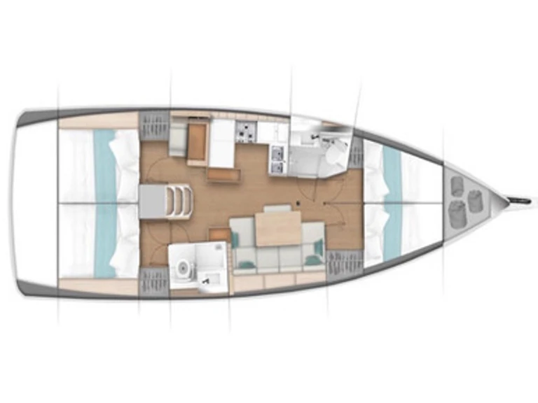 Jeanneau Sun Odyssey 440 te huur van particulier of professional in Antigua
