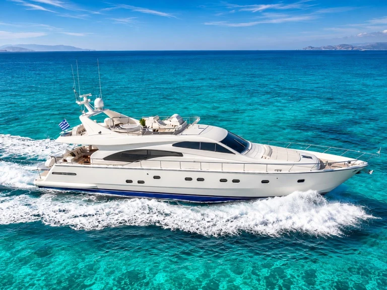 Ferretti 68 aniversary te huur van particulier of professional in Marbella