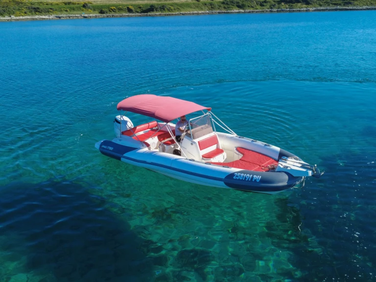 Verhuur RIB Marlin Boat met vaarbewijs