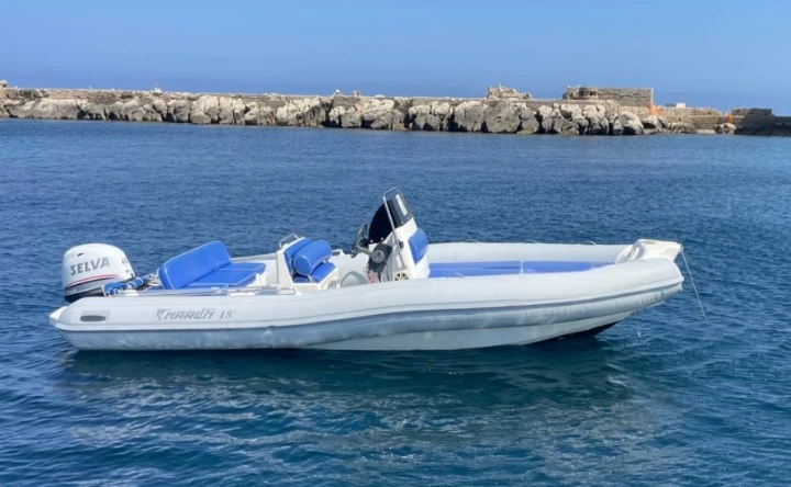Verhuur RIB Marlin Boat met vaarbewijs