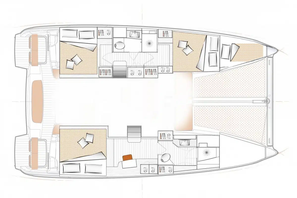 Huur Catamaran met of zonder schipper Bénéteau in Arzon