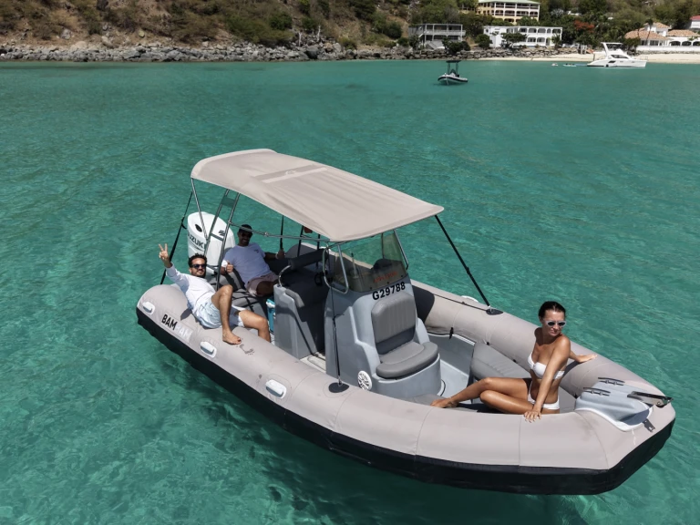 Huur RIB met of zonder schipper 3D Tender in Sint Maarten (FR)