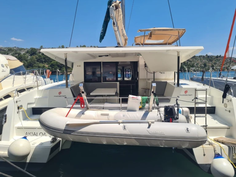 Verhuur Catamaran in Zaton - Fountaine Pajot Lucia 40
