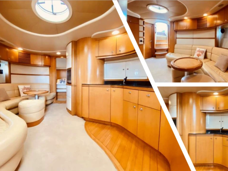 Verhuur Motorboot in Marina Ibiza - Baia Baia Aqua 54