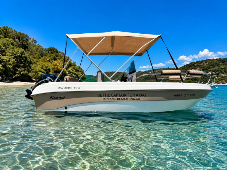 Bootverhuur Perigiali goedkoop Paxos 170