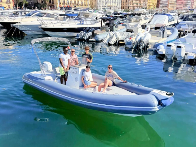 Huur RIB met of zonder schipper Panamera Yacht in Porto di Mergellina