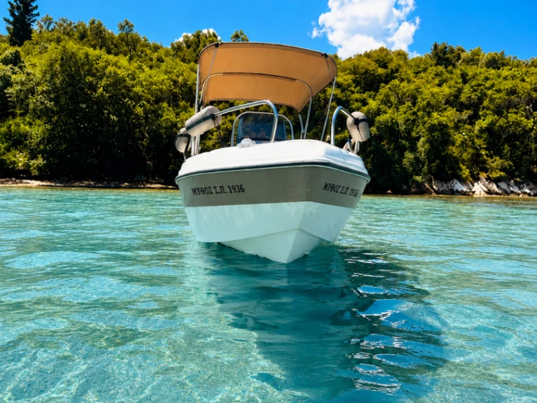 Bootverhuur Perigiali goedkoop Paxos 170