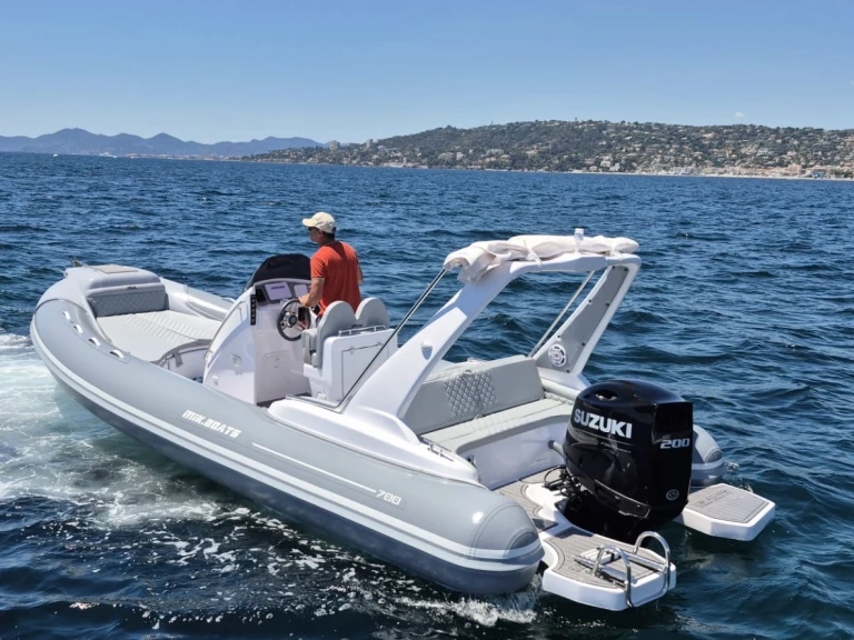 Verhuur RIB in Juan-les-Pins - mik mik 700