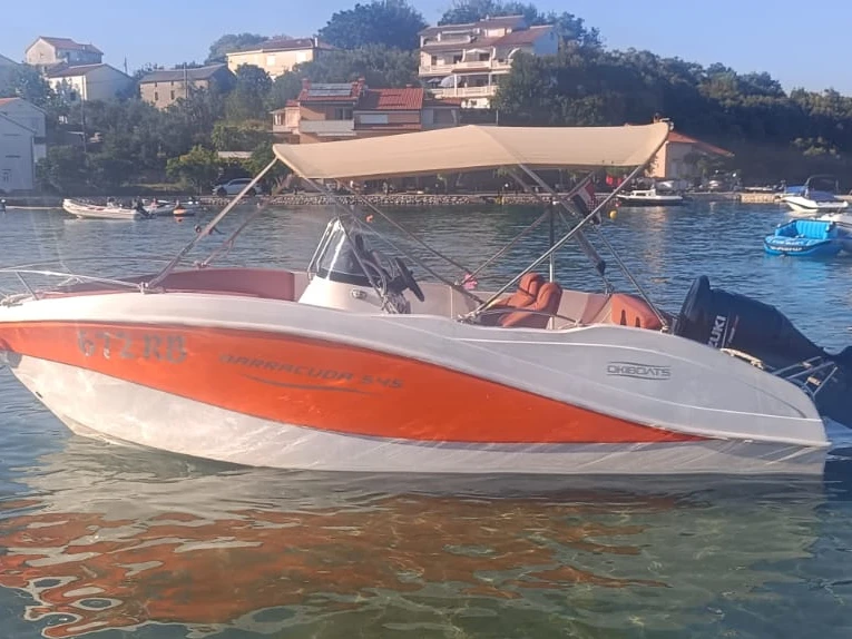 Huur Motorboot met of zonder schipper Okiboats in Supetarska Draga