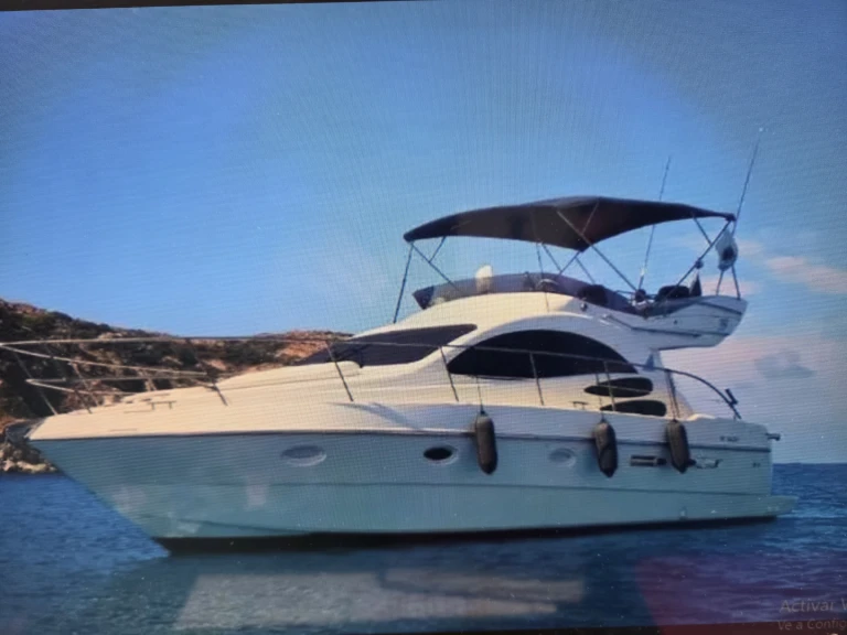 Verhuur Motorboot Sealine met vaarbewijs