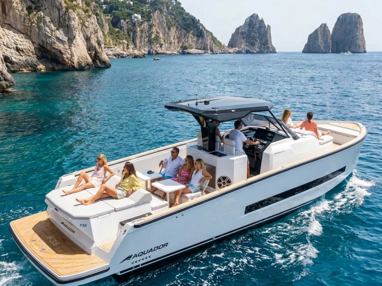 Huur een Gozzo Libeccio 32WA in Sorrento