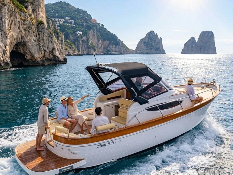 Huur een Gozzo Libeccio 32WA in Sorrento