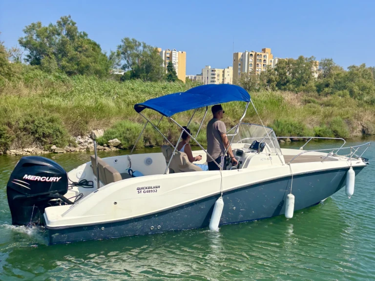 Huur een Quicksilver Activ 675 Sundeck in Carnon-Plage