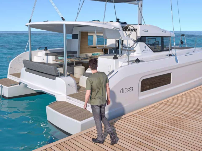Bootverhuur Murter-Kornati goedkoop Lagoon 38 - 4 cab.