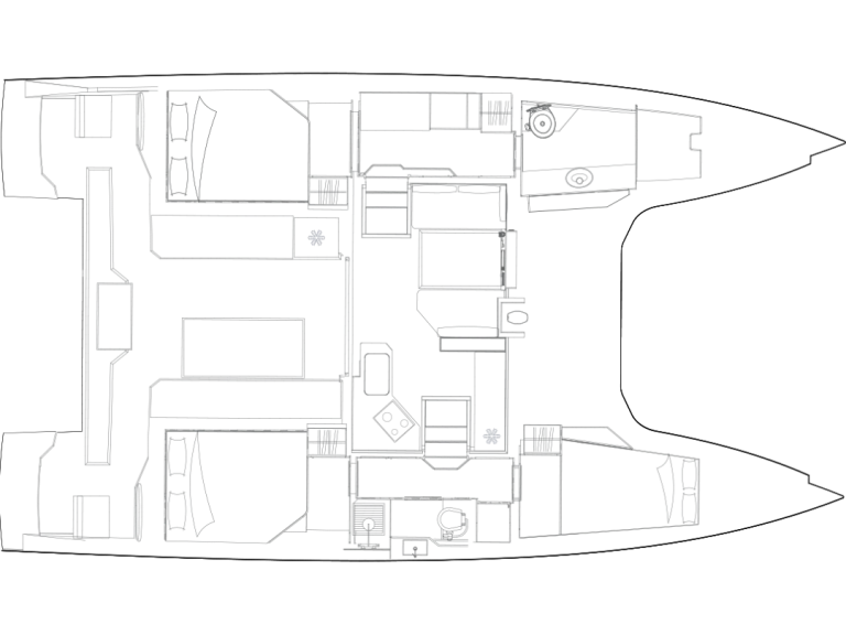 Verhuur Catamaran in Port-Saint-Louis-du-Rhône - Nautitech Nautitech 40 Open 