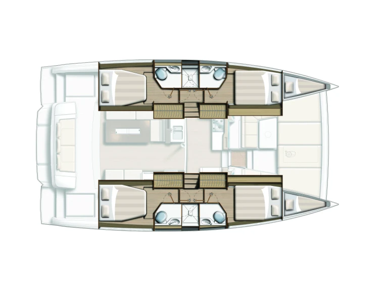 Verhuur Catamaran in Saint-Mandrier-sur-Mer - Bali Bali 4.2