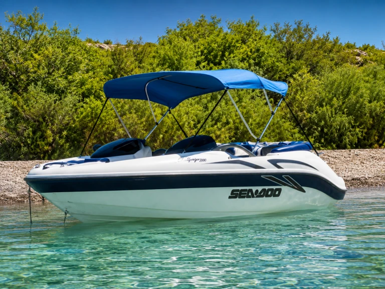 Verhuur Motorboot in Mandelieu-la-Napoule - Sea-Doo Challenger 2000