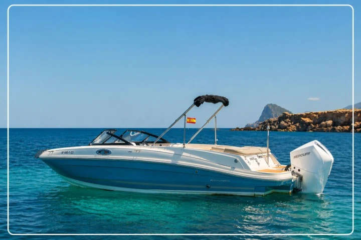 Huur Motorboot met of zonder schipper Bayliner in Sant Antoni de Portmany