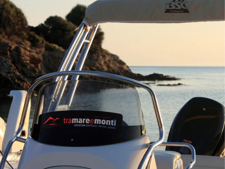 Huur RIB met of zonder schipper Bsc in Calvi
