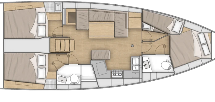 Bootverhuur Bénéteau Oceanis 40.1 in Le Marin via SamBoat