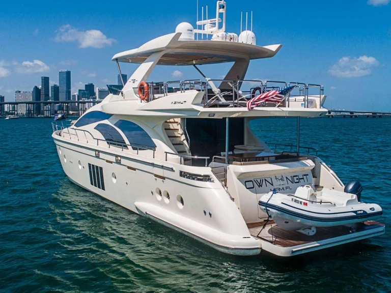 Huur een Azimut OWN THE NIGHT in Miami