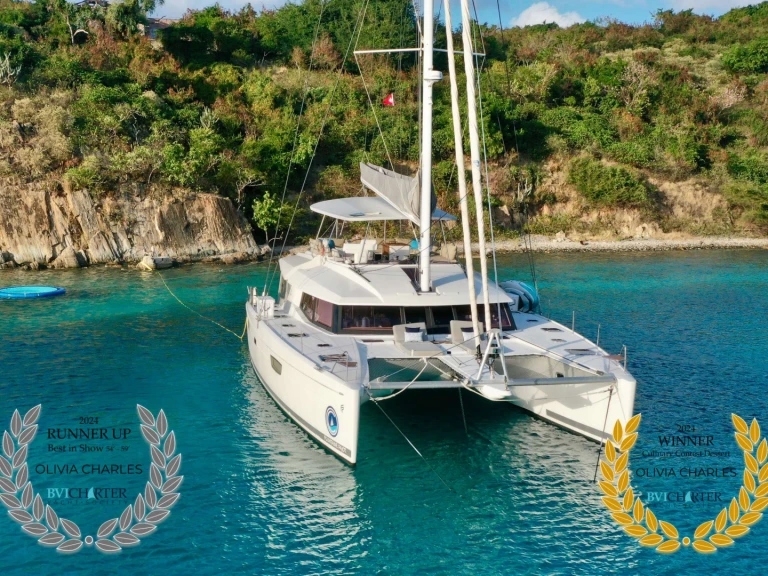 Fountaine Pajot Olivia Charles te huur van particulier of professional in Britse Maagden Eilanden