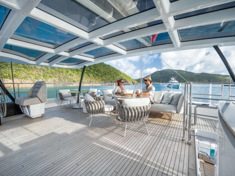 Sunreef VIVI te huur van particulier of professional in Britse Maagden Eilanden