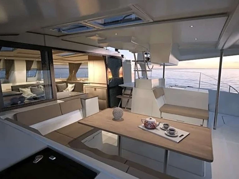 Fountaine Pajot Mahana te huur van particulier of professional in Frans Polynesië