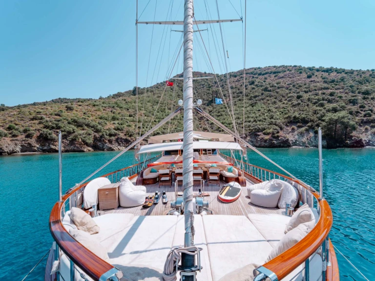 Custom Gulet-Motor Sailor Lycian Queen te huur van particulier of professional in Fethiye