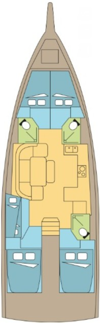 Verhuur Zeilboot in Parham Town - Jeanneau Sun Odyssey 455