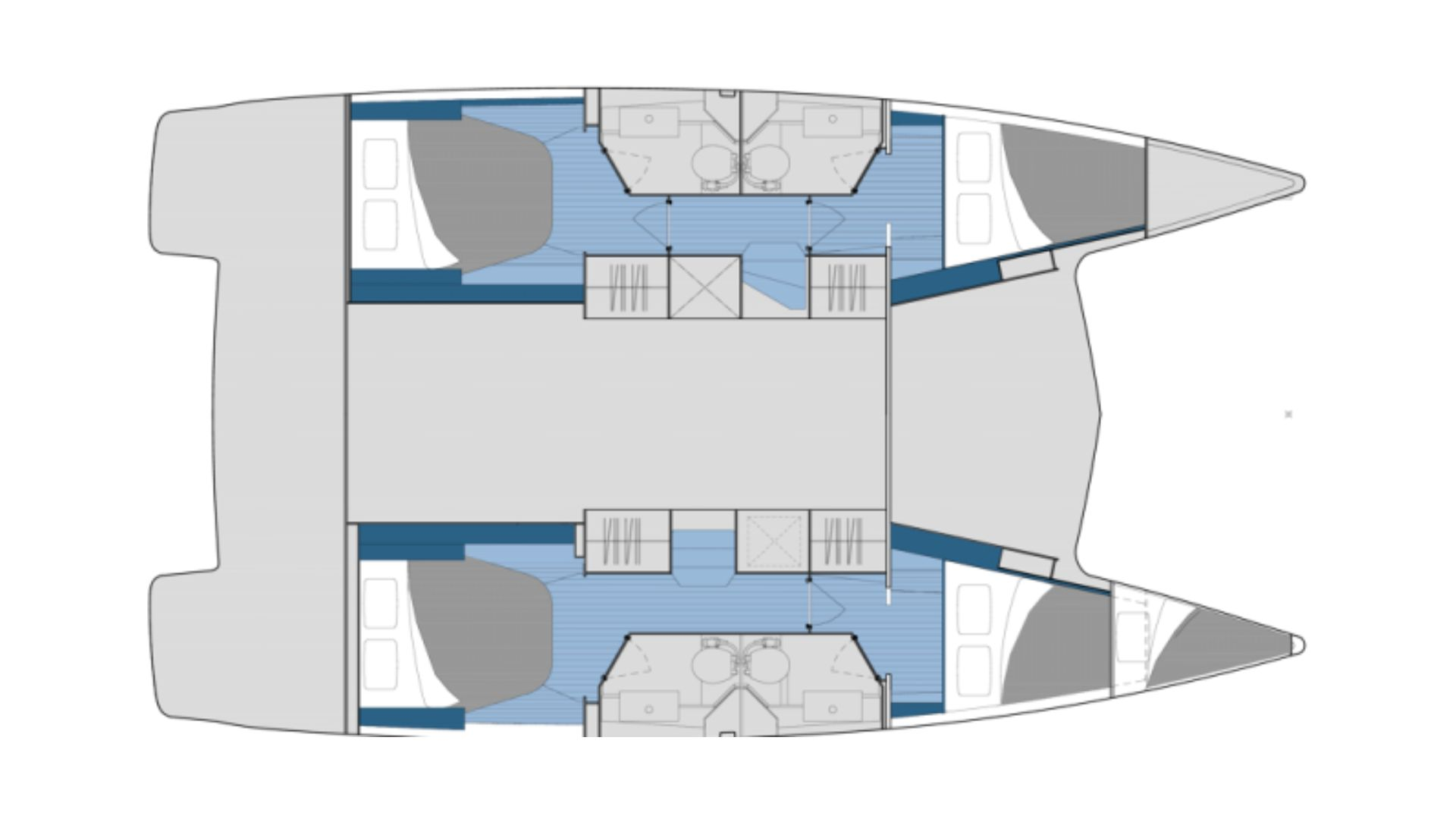 Catamaran te huur in Cagliari voor de beste prijs