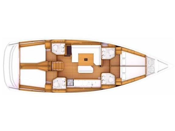 Verhuur Zeilboot in Nikiána - Jeanneau Jeanneau 469