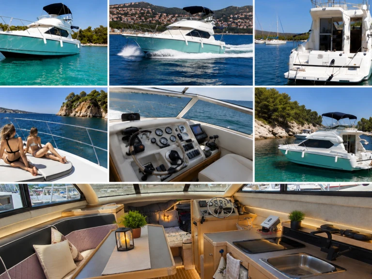 Verhuur Motorboot in Mandelieu-la-Napoule - Bayliner Bayliner 2858 Fly