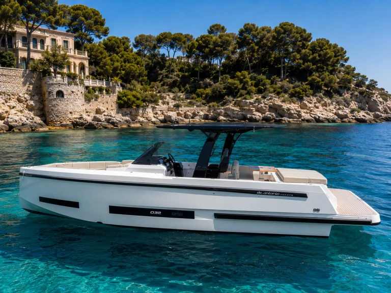 Verhuur Motorboot in Monaco - De Antonio D32-OPEN